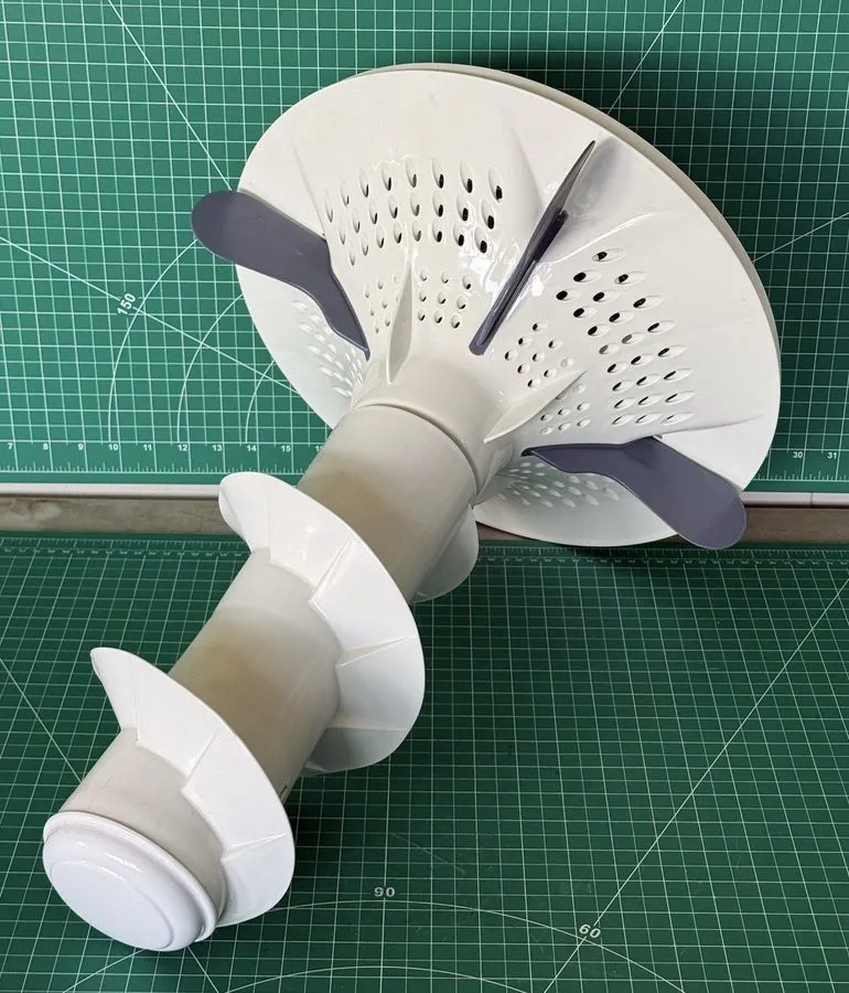 Мешалка Kenmore Washer White Plastic Agitator Base Assembly WPW10076170 W1007617 — фото лота 1