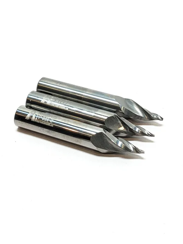 Режущий инструмент Conical 15° Solid Carbide Tapered End Mill .75 LOC 3" OAL 1/2