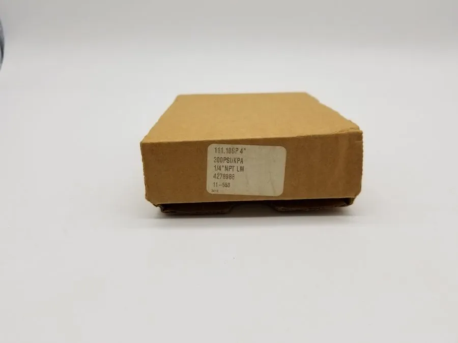 Трубопроводная арматура Wika Instruments 4276095 111.10SP 4" Air/Water Pressure 