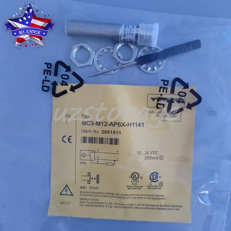 Датчик приближения Turck BC3-M12-AP6X-H1141 2601011 Capacitive Proximity Switch 