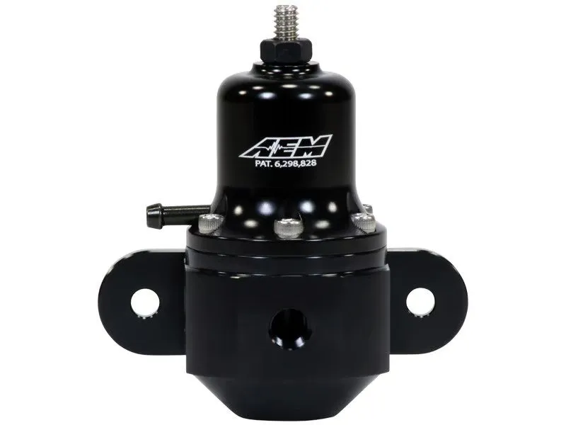 Трубопроводная арматура AEM 25-305BK Universal Adjustable Fuel Pressure Regulato — фото лота 1