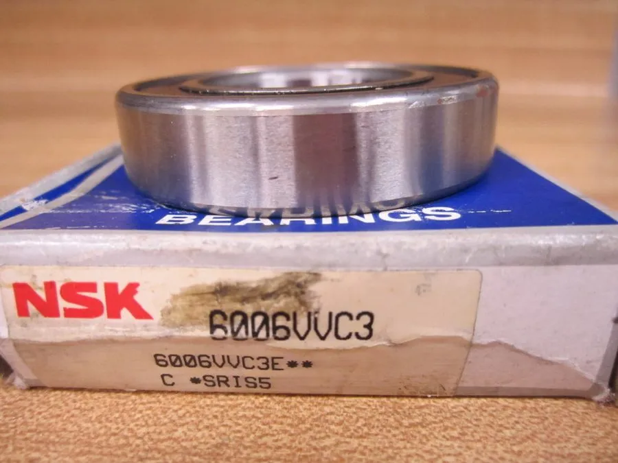 Подшипник NSK 6006VVC3 BEARING, ID: 30mm OD: 55mm W: 18mm