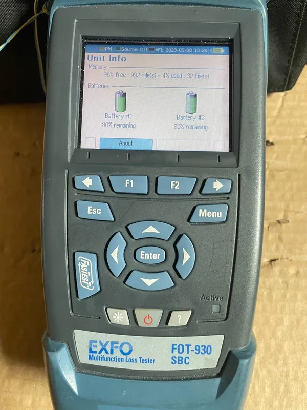 Тестер EXFO FOT-930 MaxTester II Multifunction Fiber Optic Loss Tester
