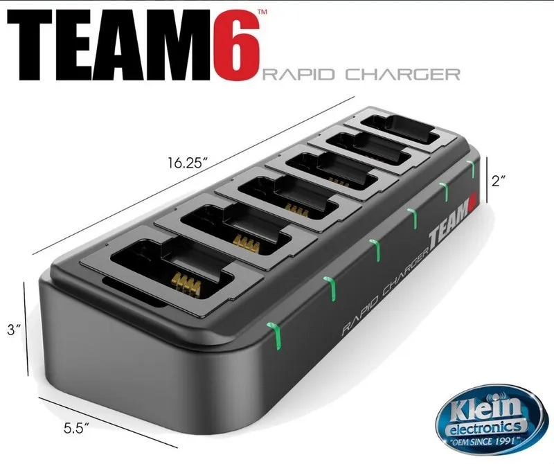 Зарядное устройство Gang Bank 6-Unit 6-Way Charger — фото лота 1