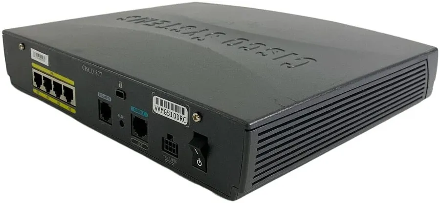 Маршрутизатор CISCO877-K9 Cisco 877 ADSL Integrated Service Router