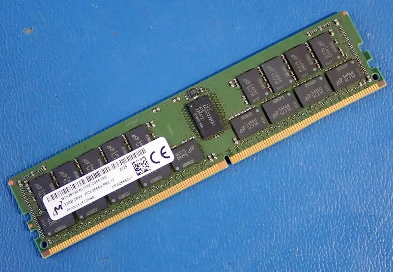 Модуль памяти Micron 32GB DDR4 2666 MHz ECC REG RDIMM Server RAM 2Rx4 MTA36ASF4G