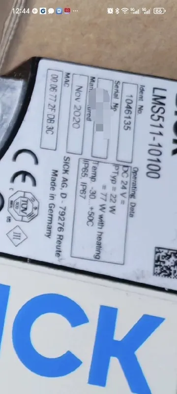 Датчик уровня SICK LMS511-10100 Radar Level Transmitter