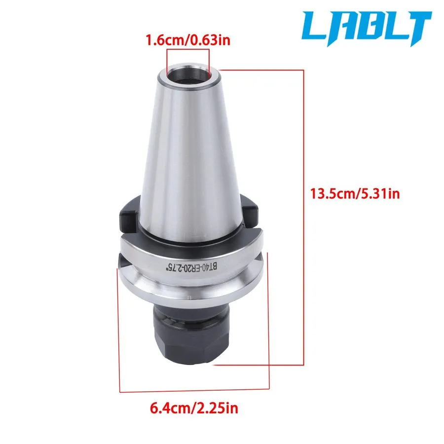 Режущий инструмент BT40-ER20 Collet Chuck 2.75" GAGE Length Precision Tool Holde