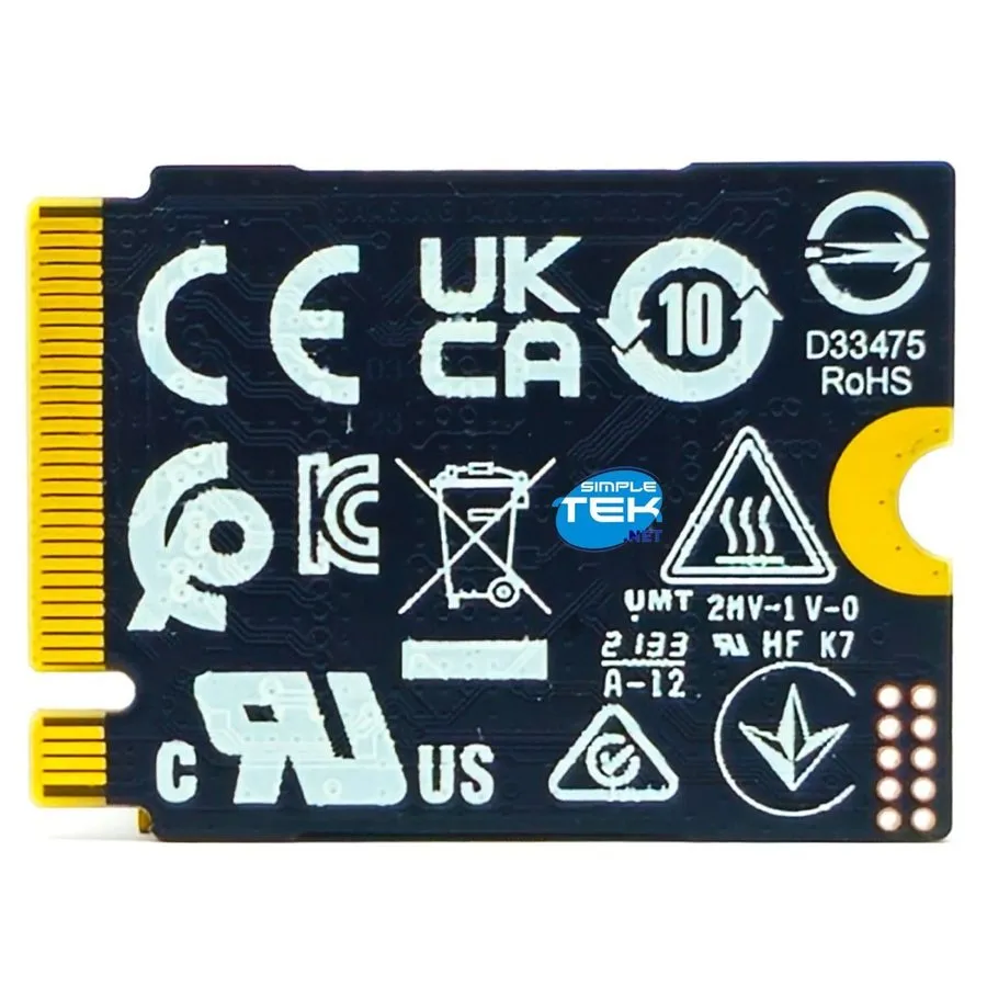 SSD-накопитель Samsung PM991 128GB M.2 2230 NVMe M.2 SSD Black MZ-9LQ128A — фото лота 1