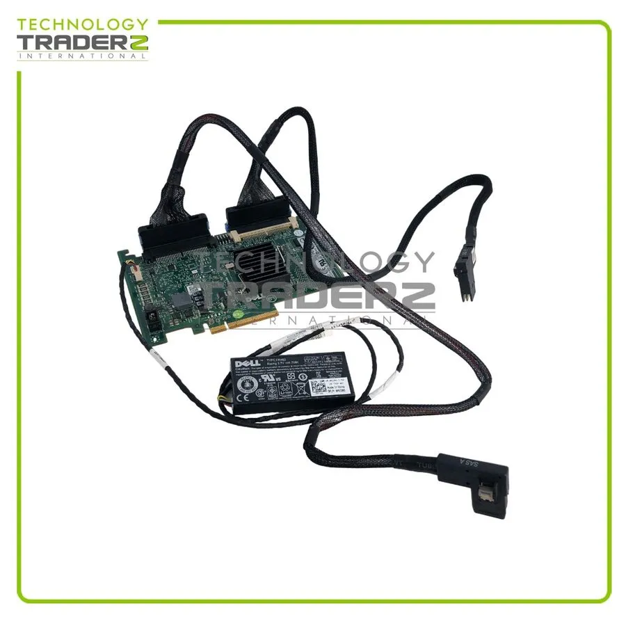 Контроллер T954J Dell PERC 6/I DC SAS 3Gb PCI-E RAID Controller Card W/ 1x 0RF28