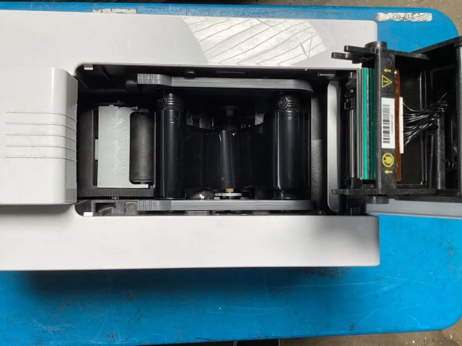 Принтер Evolis Primacy ID Card Thermal Printer Expert Badge Maker PM1H0000BS Blu — фото лота 2