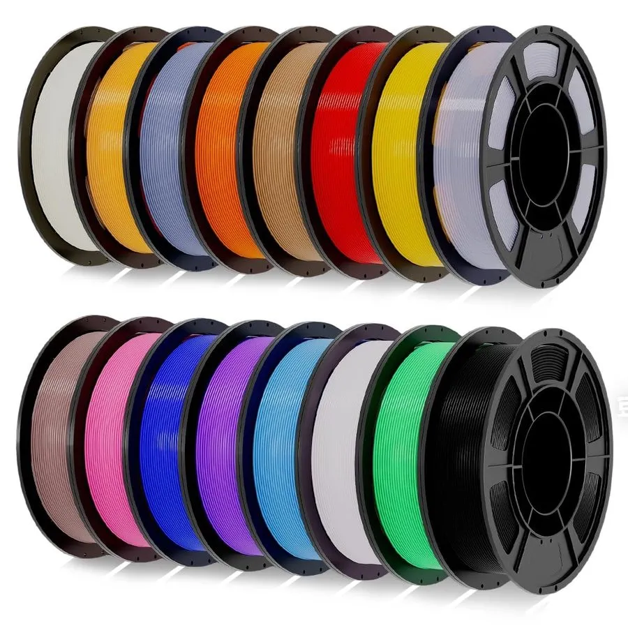 3D-принтер PLA+3D Printer Filament 1.75mm Bundle, Individually Vacuum Packed, Mu
