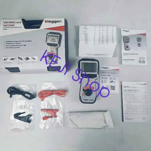 Тестер Megger MIT410/2 Insulation Resistance Tester shipping