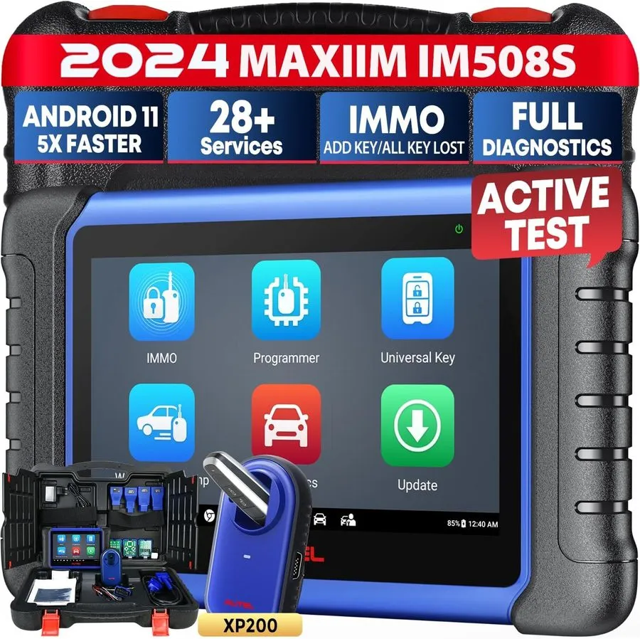 Диагностический сканер 2026 Autel Scanner MaxiIM IM508S+XP400PRO+IMKPA as IM608 