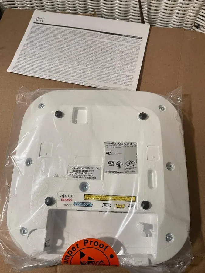 Точка доступа Cisco Access Point AIR-CAP2702I-B-K9 (4I)