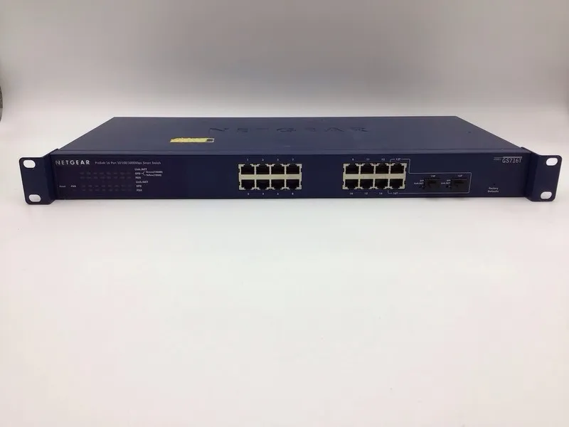 Коммутатор Netgear ProSafe GS716T v2 16-Port Gigabit Smart Ethernet Switch