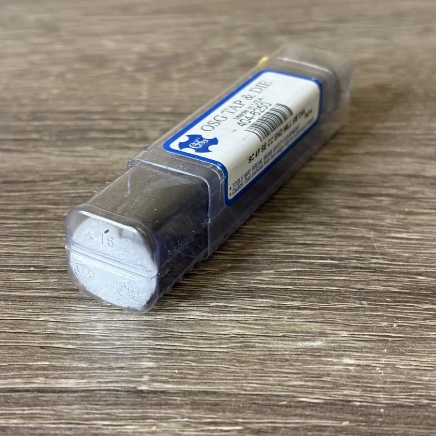 Режущий инструмент Osg 404-6250 Carbide End Mill, 404, 5/8 D, 1-1/4 Cut L — фото лота 2