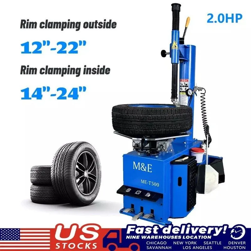 Шиномонтажный станок Motooltech ME-T500 2.0HP 24 " Tire Changer Machine Wheel Ti