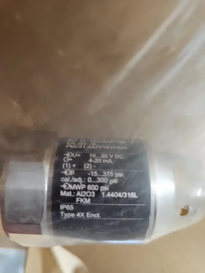 Датчик давления Endress Hauser PMC21-AA1V1RJVXJA Pressure Transmitter — фото лота 1