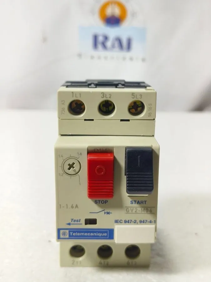 Автоматический выключатель TELEMECANIQUE GV2-MO6 MOTOR PROTECTION CIRCUIT BREAKE