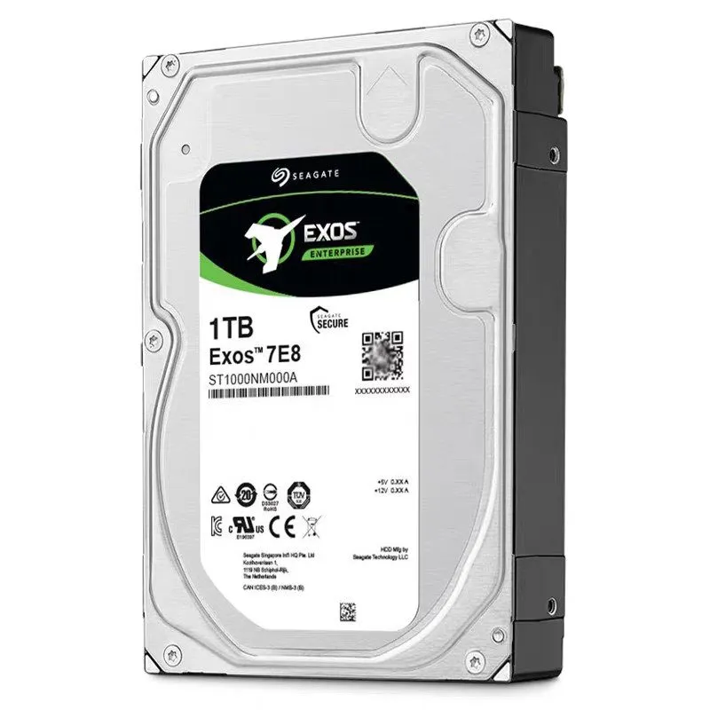 Жёсткий диск Seagate Exos 7E8 1TB ST1000NM000A 7200RPM SATA 128MB 3.5"Desktop Ha