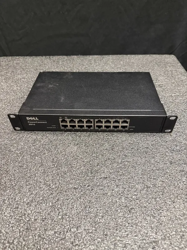 Коммутатор Dell PowerConnect 2816 16 Port Gigabit Ethernet Managed Switch BNIB