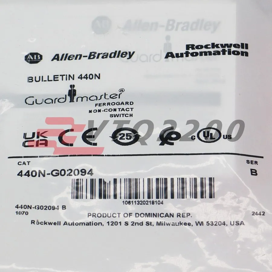 Реле безопасности Allen Bradley 440N-G02094 Guardmaster 440N Non Contact Switch 