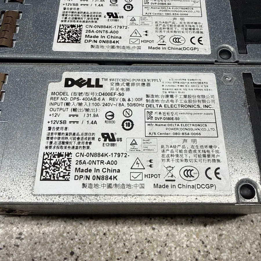 Блок питания Dell PowerEdge Power Supply D400EF-S0 PAIR OF 2