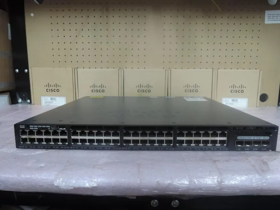 Коммутатор Cisco WS-C3650-48PS-L 48 Port PoE+ Gigabit IP Base Switch