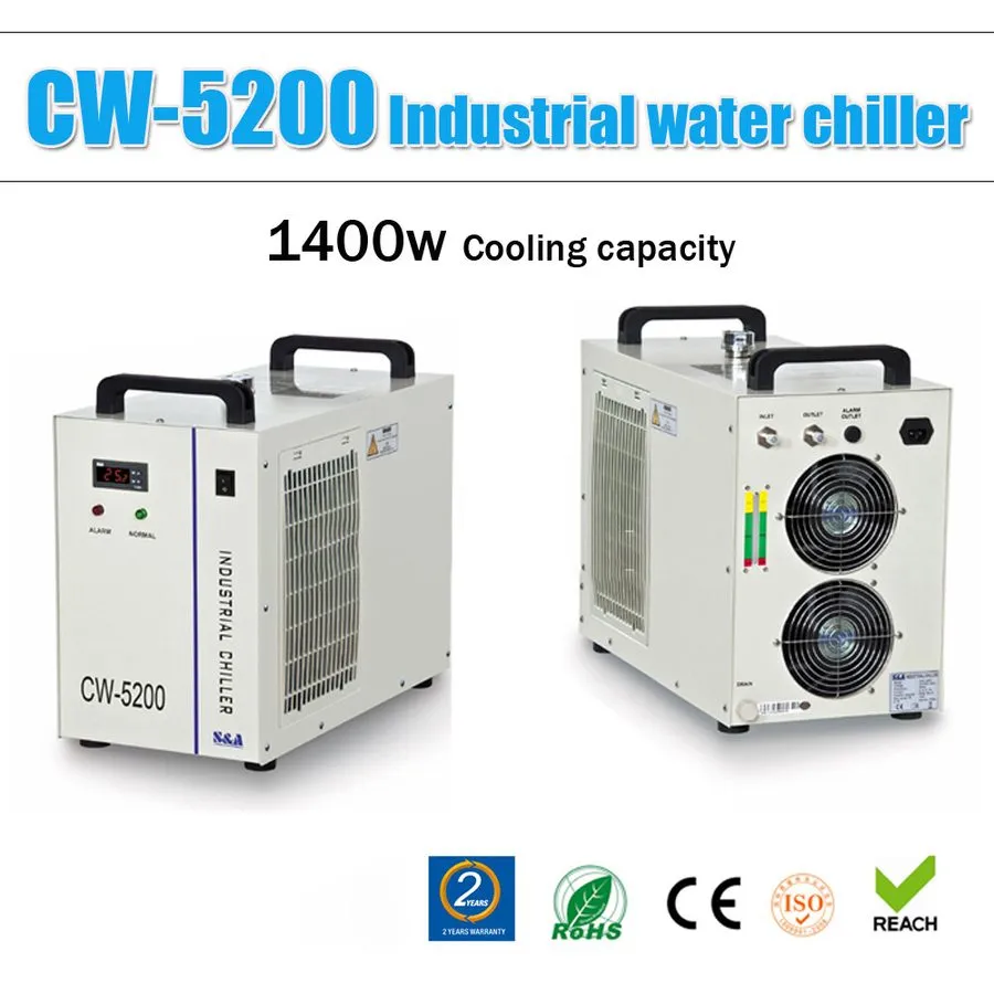 Чиллер 6L CW-5200DG Industrial Water Chiller