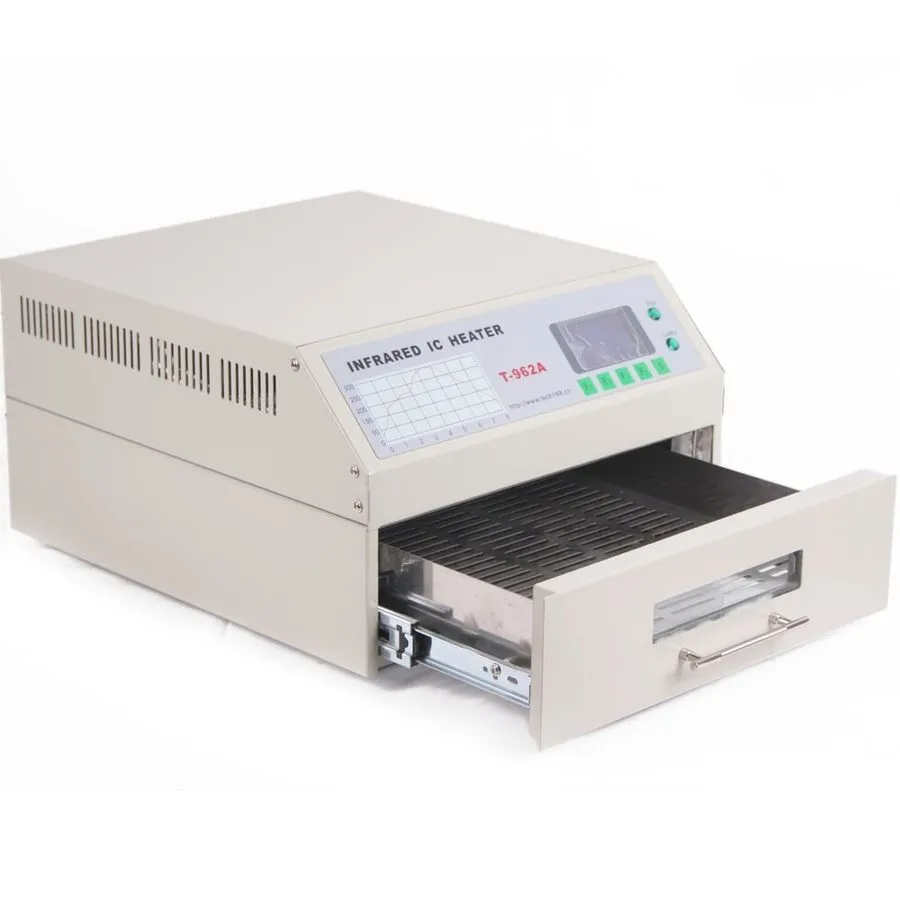 Паяльное оборудование T-962A Desktop Reflow Oven Infrared IC Heater Soldering Ma