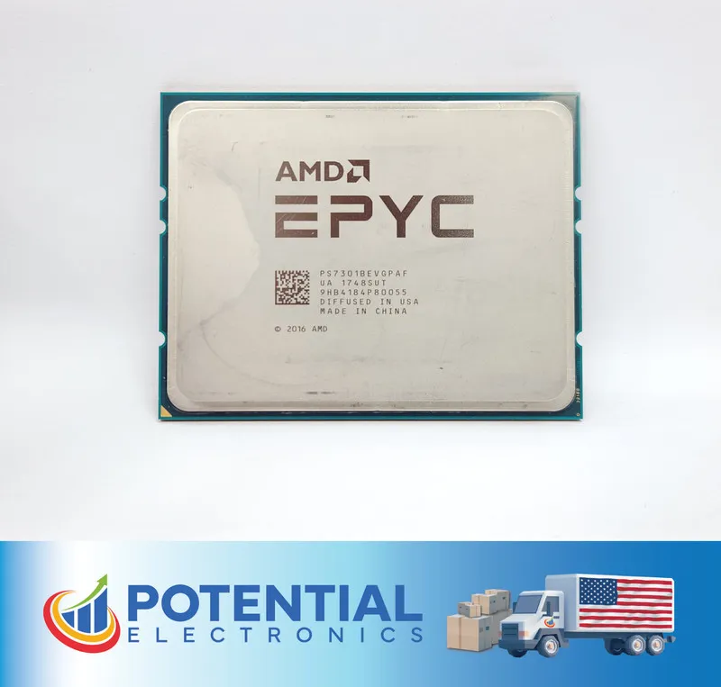 Процессор AMD EPYC 7301 16Core 2.2GHz 64M PS7301BEVGPAF Socket SP3 170W CPU Proc
