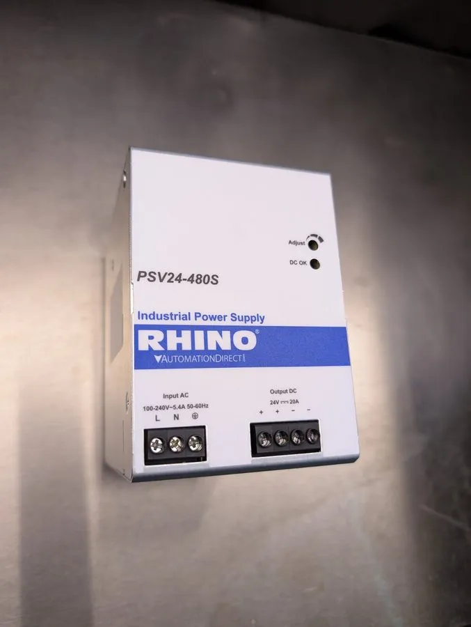 Блок питания Rhino/Automation Direct Industrial Power Supply 24 V 20 Amp PSV24-4