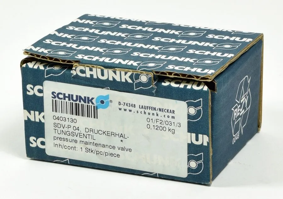 Робот SCHUNK SDV-P-04 0403130 Safety Valve