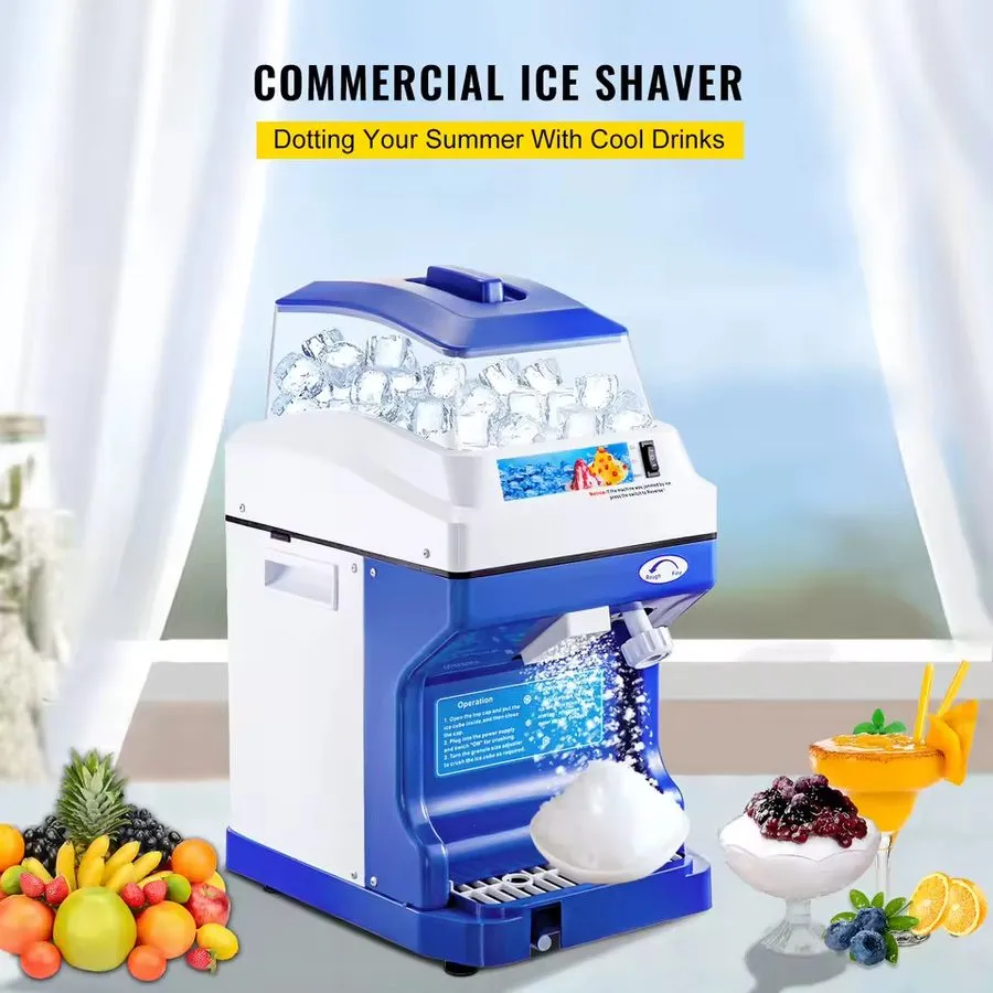 Оборудование для общепита Commercial Ice Shaver Crusher 441LBS/H with 11LBS Hopp — фото лота 2