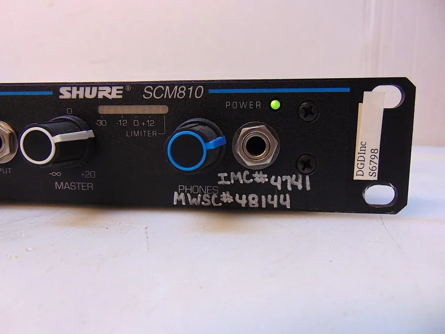Микрофон Shure SCM810 8-Channel Automatic Microphone Mixer ( )