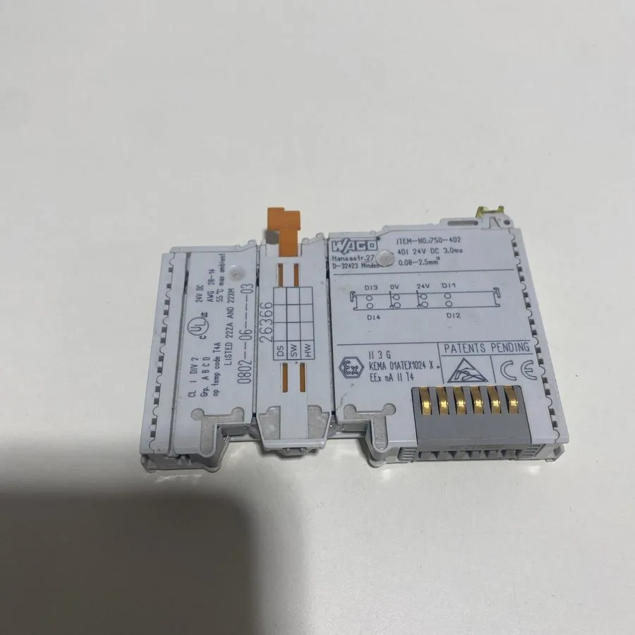 Модуль ввода-вывода Wago 750-402 Input Module 4DI 24VDC 3.0Ms