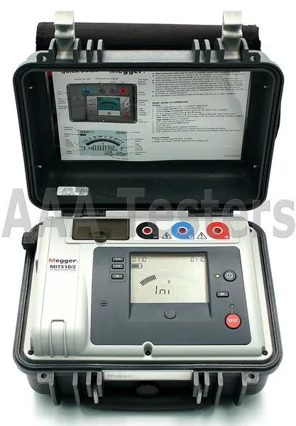 Тестер Megger Model: MIT510 Insulation Tester — фото лота 1