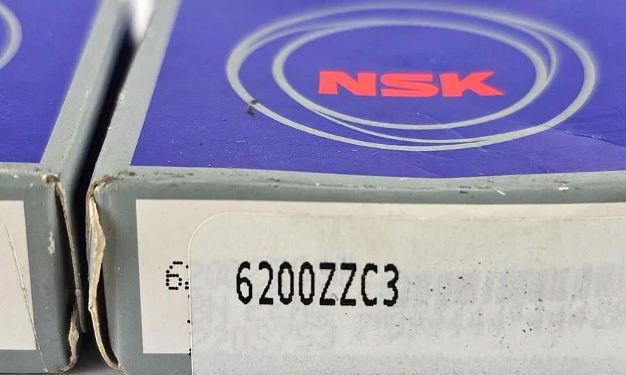 Подшипник NSK 6200ZZC3 Radial/Deep Groove Ball Bearing Double Shielded