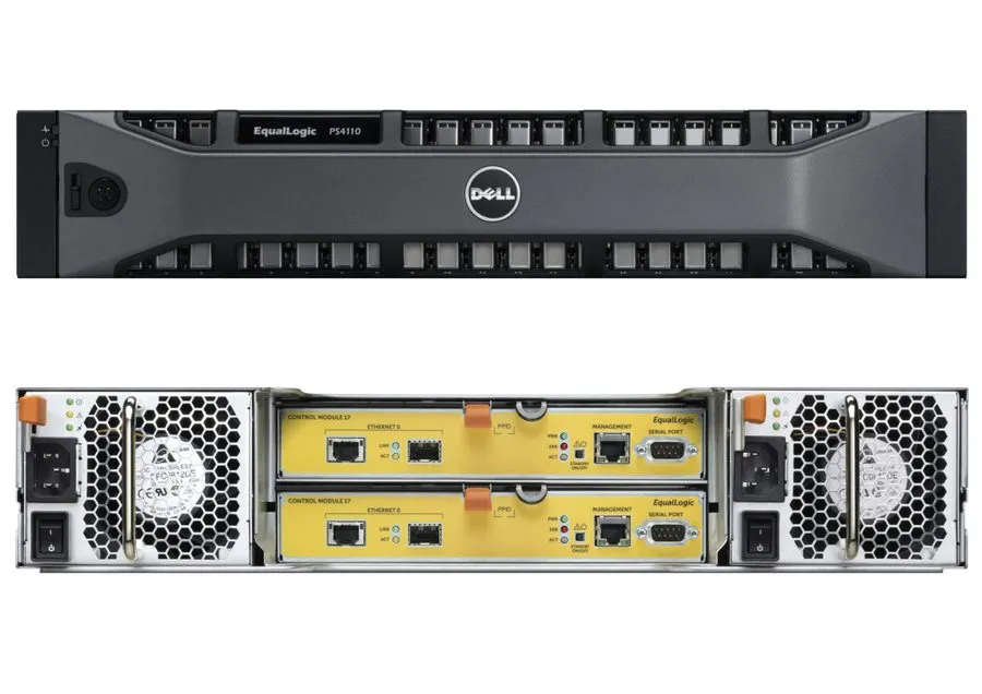 Жёсткий диск Dell EqualLogic PS4110X 2U 24 x 900GB 10k SAS HDD iSCSI SAN Storage