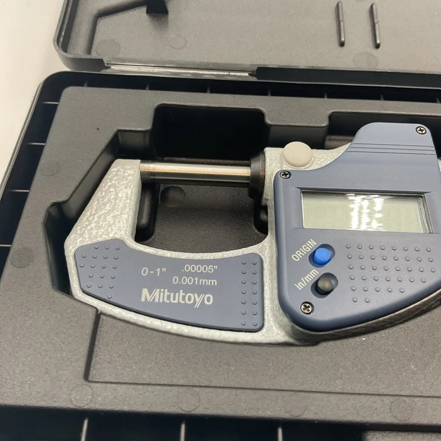 Микрометр MITUTOYO 293-831-30 Electronic Micrometer,0-1 In,Ratchet 1ARD6 — фото лота 2