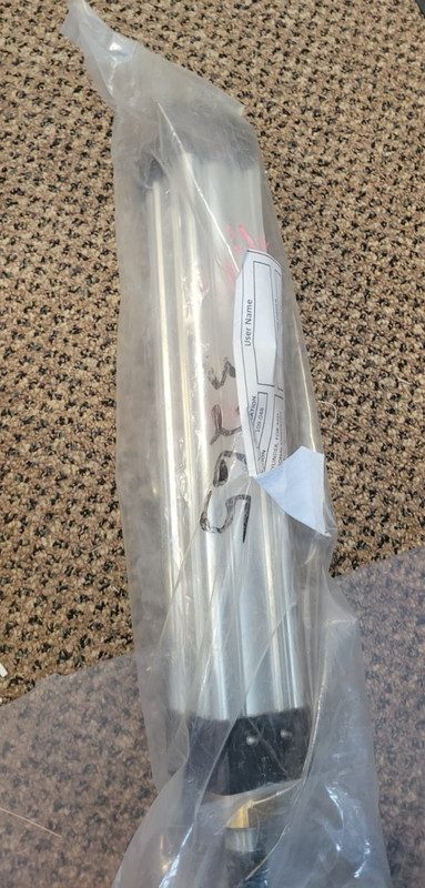 Пневмоцилиндр Parker Series 4MA pneumatic cylinder Part: 02.00 BB4MAJU34 12.000 — фото лота 1
