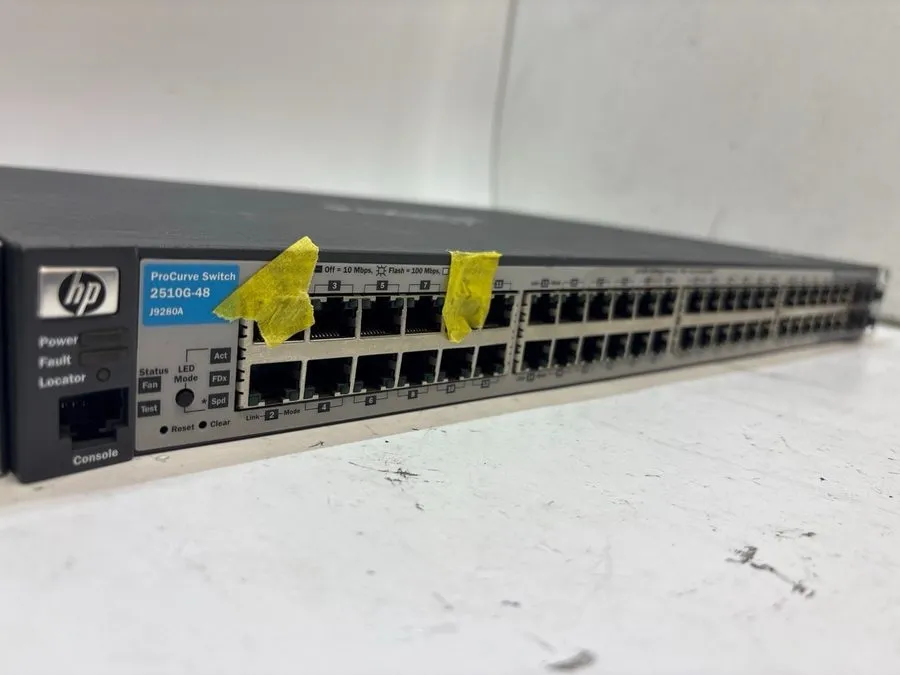 Коммутатор HP ProCurve 2510G-48 J9280A 48-Port Gigabit Managed Network Switch