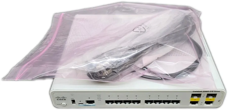 Коммутатор Cisco WS-C2960CG-8TC-L 8-Port Gigabit Ethernet Managed Switch
