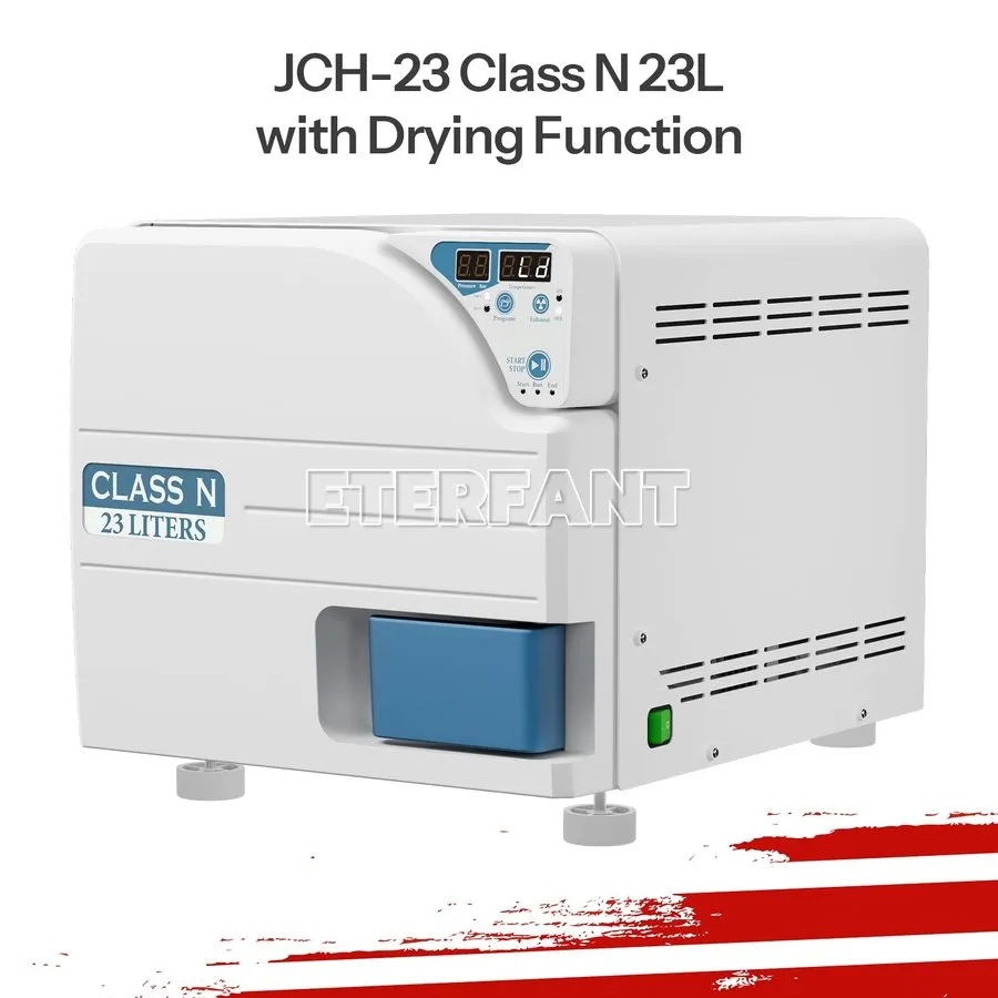 Стерилизатор Dental Medical Autoclave Steam Sterilizer Class N 23L Drying Functi