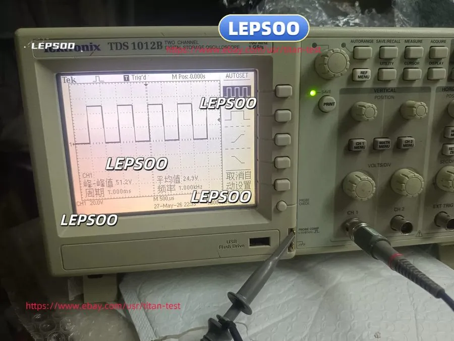 Осциллограф Tektronix TDS 1012B 100Mhz, 1GSa/s Oscilloscope no Accessories