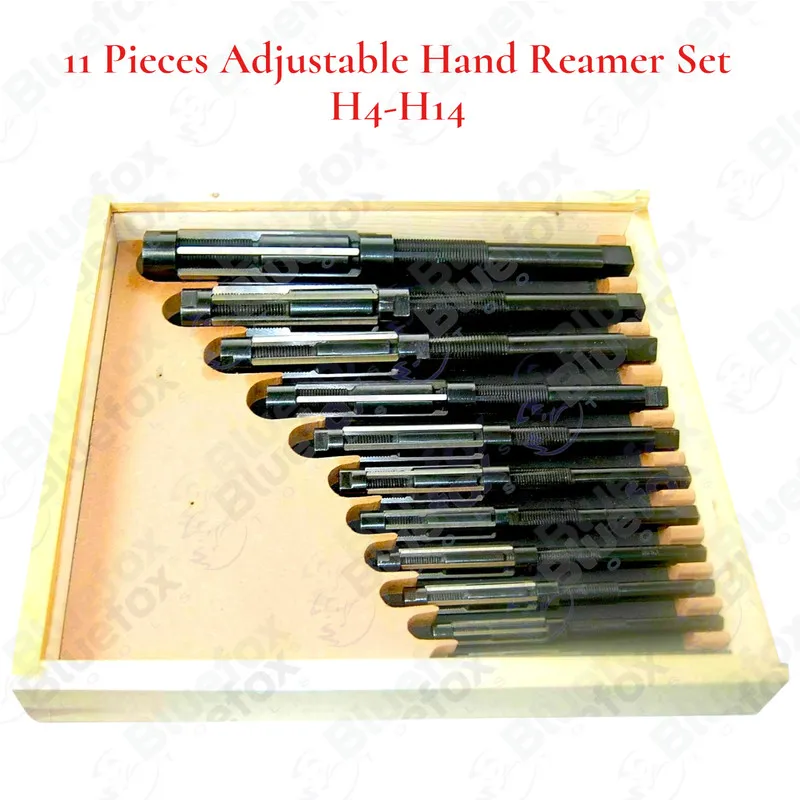 Режущий инструмент Adjustable Hand Reamer Set H4-H14 Size 15/32" to 1.1/2" Bluef