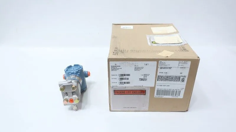 Датчик давления Rosemount 3051CG4A22A1AE5 HART Pressure Transmitter 0–300 PSI 10