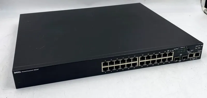 Коммутатор DELL POWERCONNECT 3524P K690K 24 PORT 10/100 POE ETHERNET SWITCH