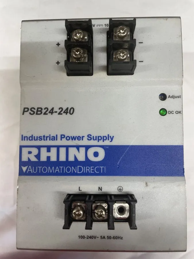 Блок питания RHINO PSB24-240 Industrial DIN Rail Power Supply 24VDC 10A 240W